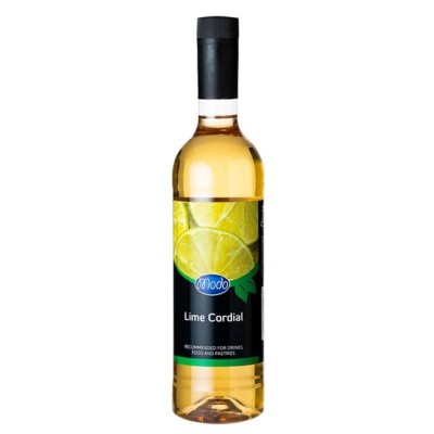  Žaliųjų citrinų (Lime cordial)  sirupas, MODO, 750 ml